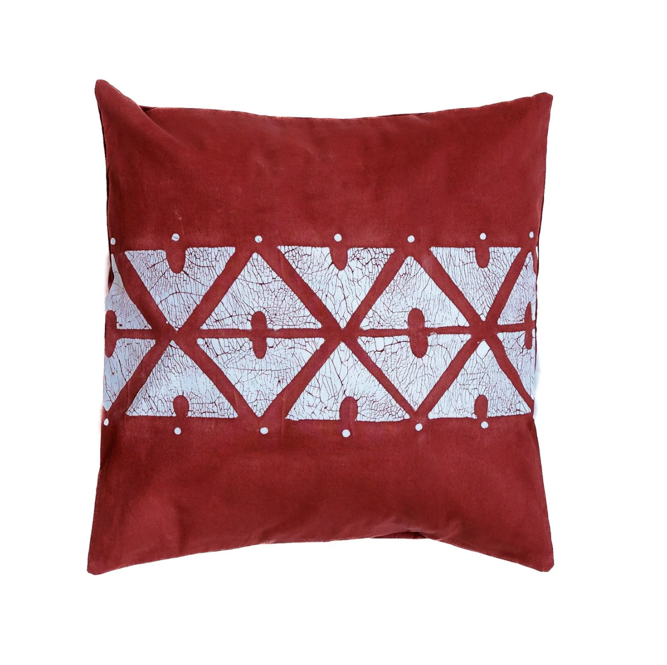 Atlas Linear Paprika Cushion Cover