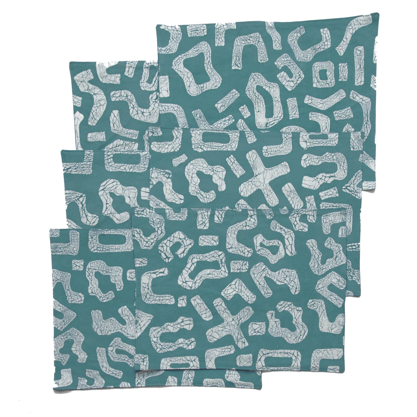 Kuba Blues Filled Teal - Placemats (set of 6)