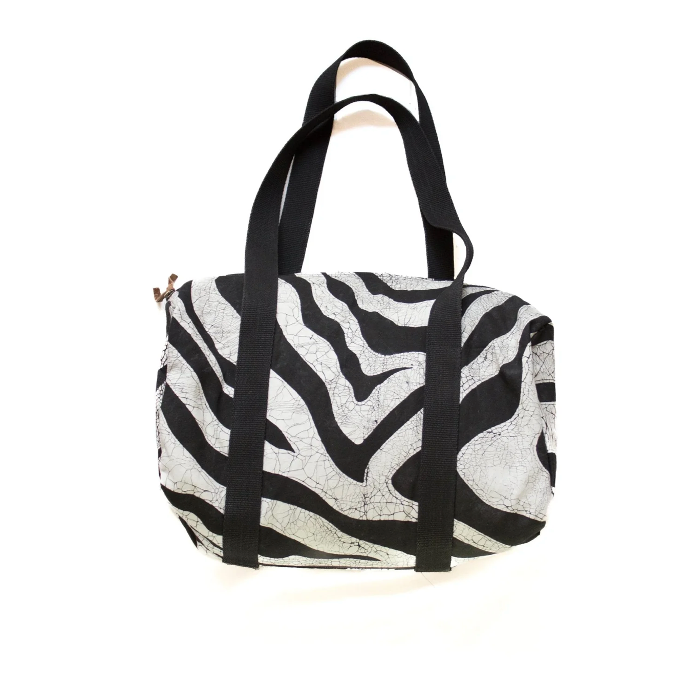 Mkupo Zebra Black Weekend Bag