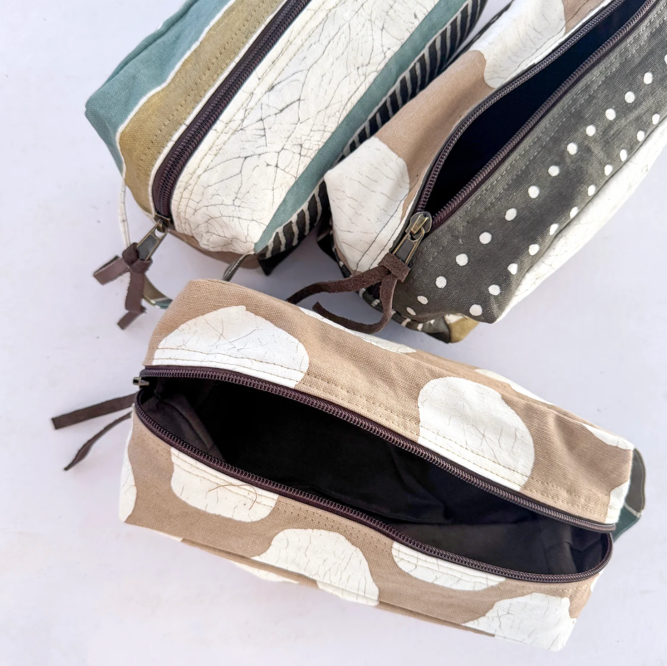 Boho Multi-Print Travel Pouch