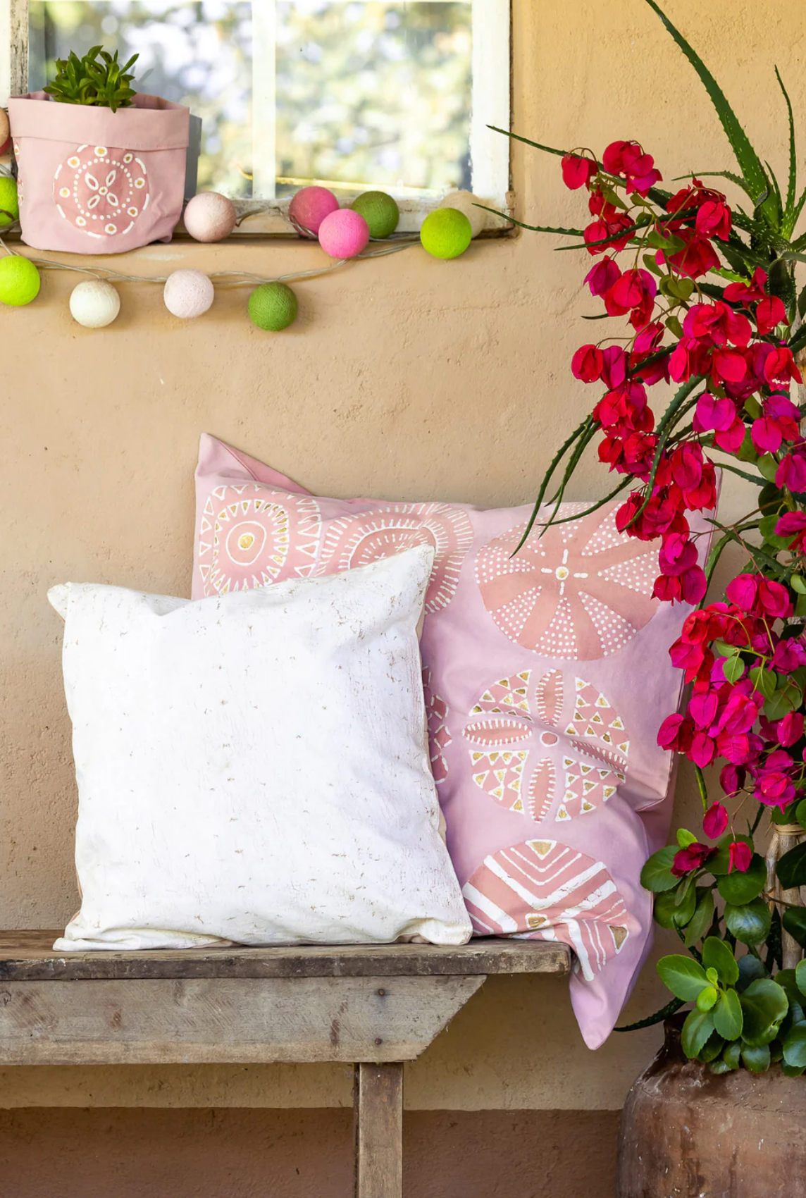 Kuosi Peachy Pink Cushion Cover