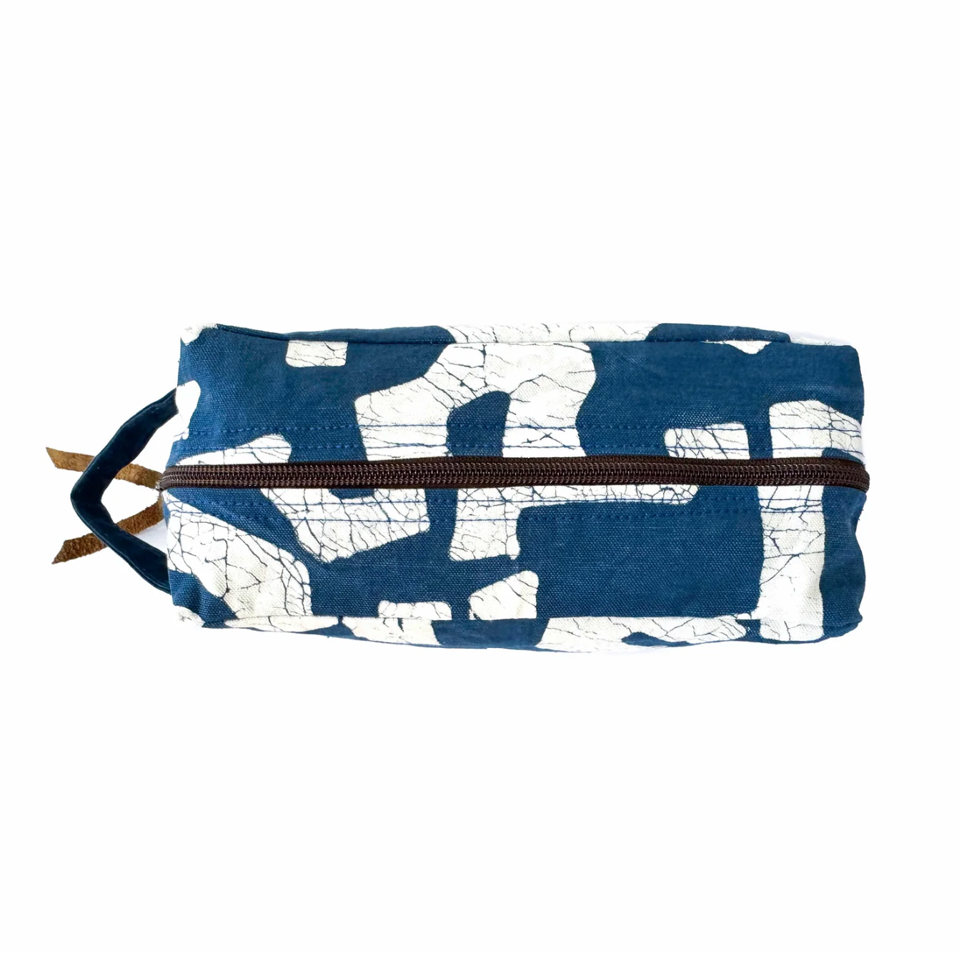 Kuba Blues Filled Indigo Travel Pouch