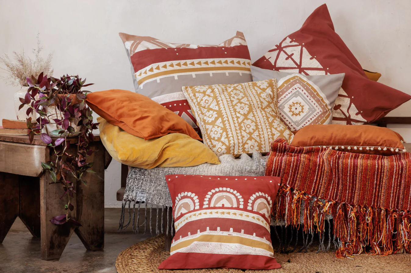 Atlas Moroccan Crackle Cushion Cover