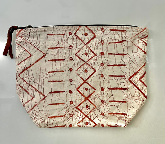 Matika Linear Rust White Wash Bag