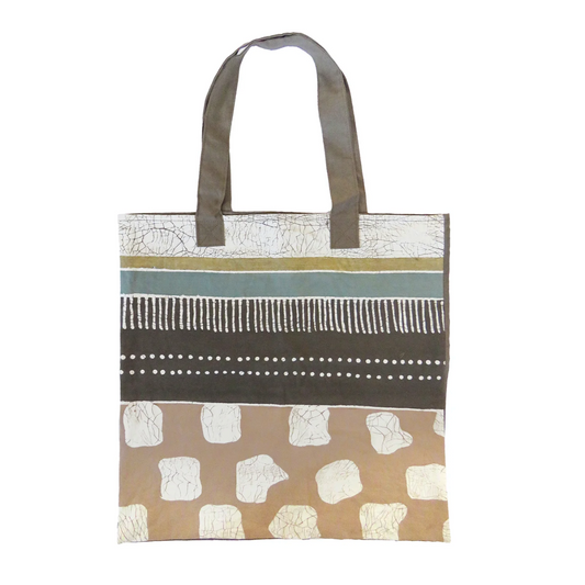Boho Multi-Print Tote Bag