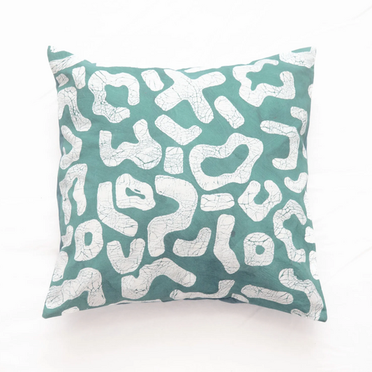 Kuba Blues Filled Light Blue Cushion Cover