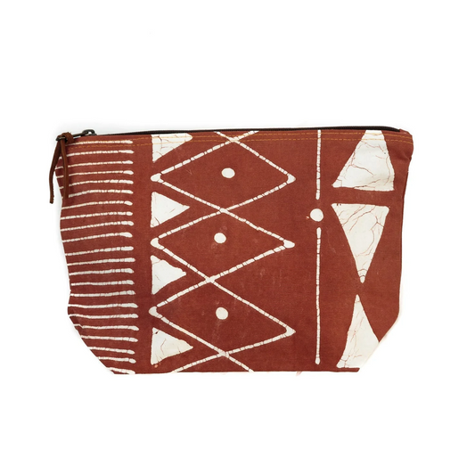 Matika Linear Rust Wash Bag