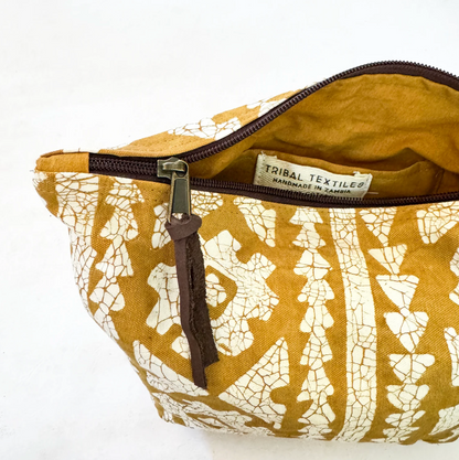 Atlas Moroccan Crackle Wash Bag