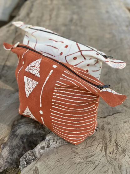Matika Linear Rust Wash Bag